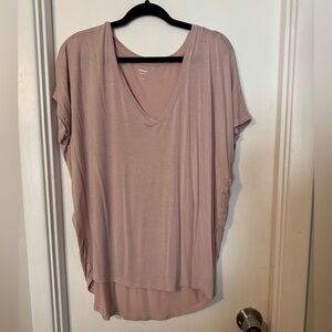 Express Pink Oversized Relaxed T-Shirt size large